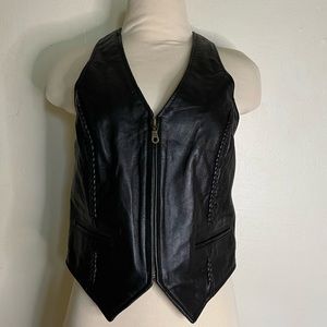 Bikers Club Leather Vest